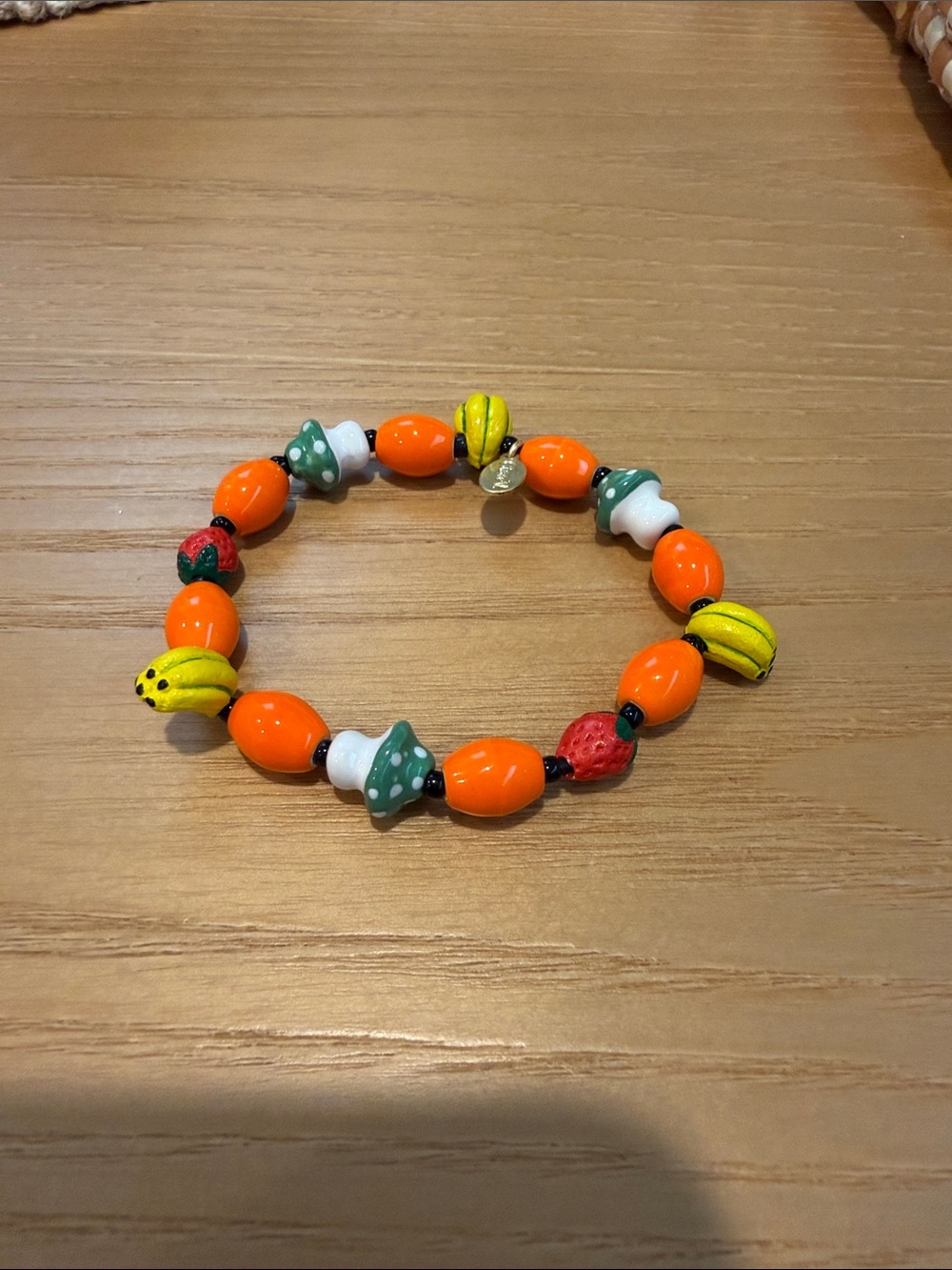 NEW Clare V Fruit Stretch Bracelet